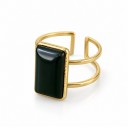 Noir Black Ring