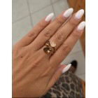 Golden Trio Ring
