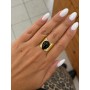 Black Stone Ring