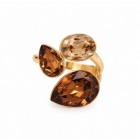 Golden Trio Ring