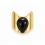 Black Stone Ring
