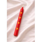 Minimal Orange Λαμπάδα με Πορτοκαλάκια