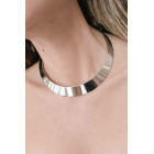 Γυναικείο Κολιέ Choker Mirror από Ανοξείδωτο Ατσάλι
