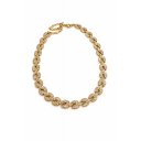 Χρυσό Κολιέ Aurora με Ζιργκόν