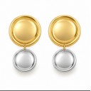 Duo Circle Earrings