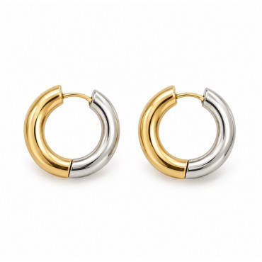 Dual Tone Hoops