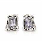 Crystal Edge Earrings