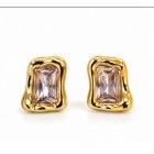 Crystal Edge Earrings