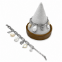 Γυναικείο Βραχιόλι Pearl Charms Silver Stainless Steel